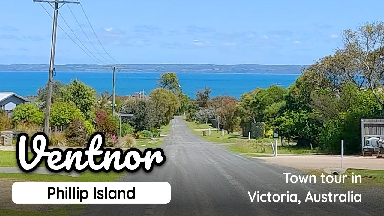Whale watching, racing and farmland, driving in Ventnor on Phillip Island, Australia