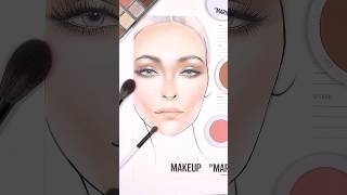 New Makeup By Mario Ethereal Eyes Face Chart #facechart