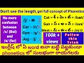 Full concept of phonetics in telugu how to do phonetic transcription easily phonetics in english