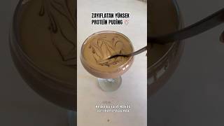 Zayıflatan yüksek protein Puding #diyettarifleri #proteintozu #sporcubeslenmesi #sporyap #zayıflama