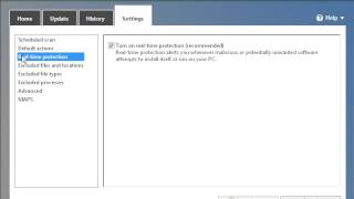 how to disable the Microsoft Security Essentials screenshot 5