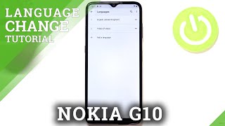 How to Switch System Language on NOKIA G10 – Language Settings screenshot 2