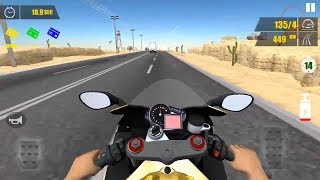 Motorcycle Road Racing Rider Simulator Game 3D Android Gameplay screenshot 3