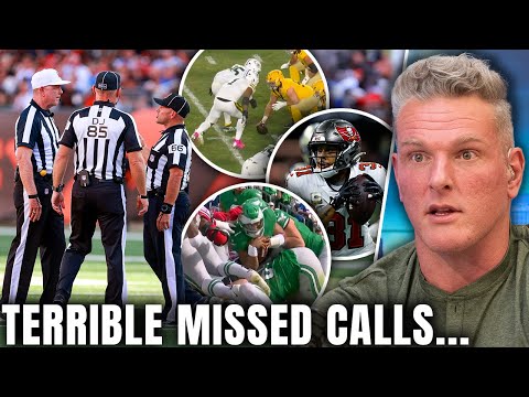 Thumbnail for NFL Refs Were TERRIBLE Week 8... We Need Accountability! | Pat McAfee Show