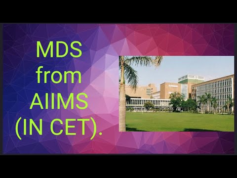 MDS from AIIMS (INI CET).