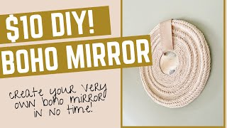 Create Your Very Own Boho Mirror in No Time - See How!