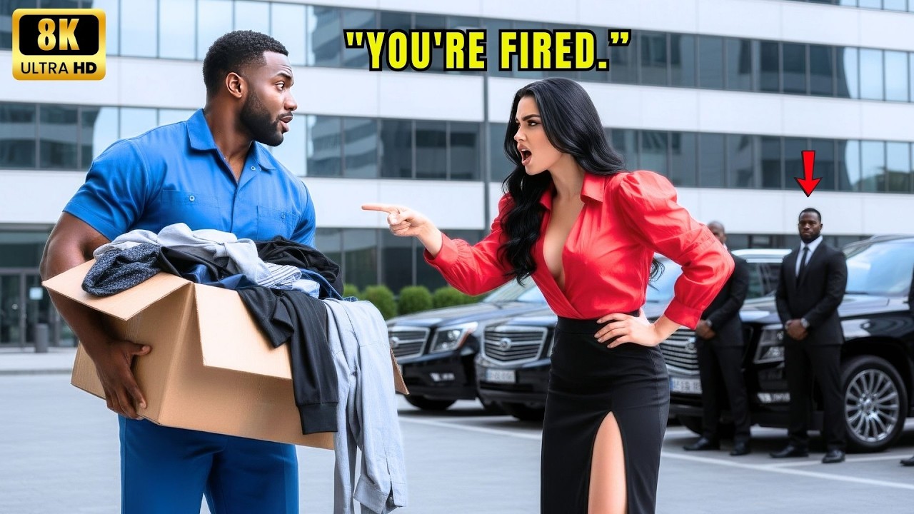 They Mocked and Fired the Black Single Father — But the Arrival of Four Black SUV Changed Everything
