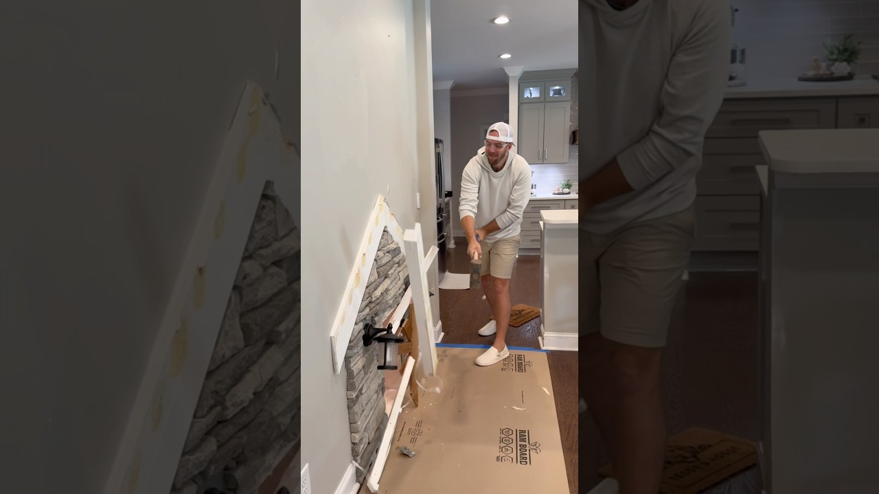 Demolishing my dogs famous house!