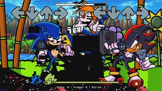 Corupted Sonic.exe V.s Shadow Sonic Tails Full Week Fnf Fnf Mod