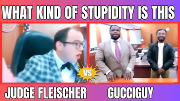 "Judge Fleischer Explodes at Gucci Guy Over Probation | Shocking Court Moment"