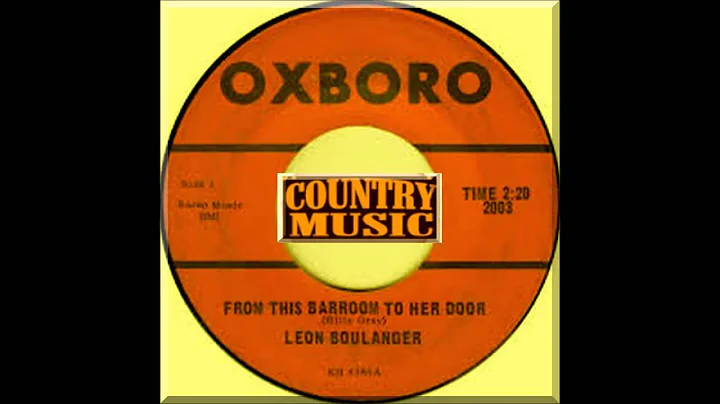 Leon Boulanger - From This Barroom To Her Door