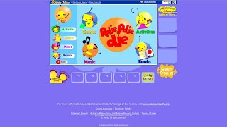 Playhouse Disney microsite: Rolie Polie Olie (+ main page, circa 2006)