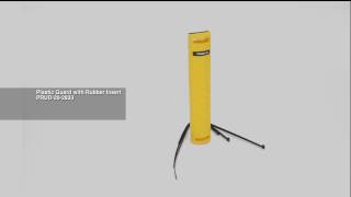 PRUD High Impact Plastic Upright Rack Guard