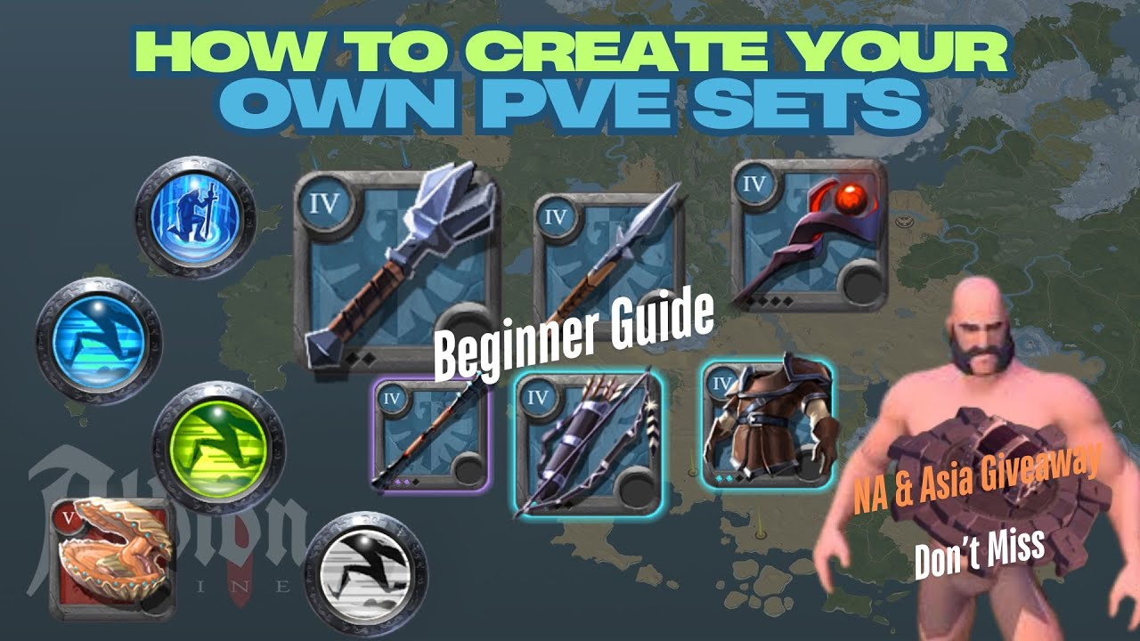 Как создать свои лучшие PVE-сборки в Albion Online | Руководство для начинающих