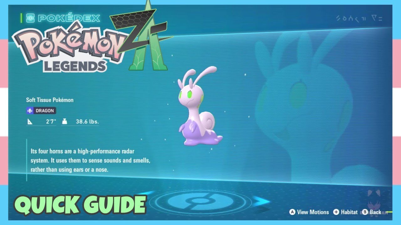 Where To Catch Sliggoo In Pokemon Legends ZA | Location Quick Guide