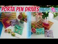 Porta Pen-drives - Costura com Retalhos