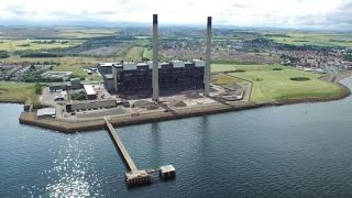 Cockenzie Power Station - HD Aerial Drone Footage