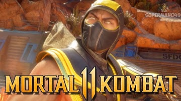 Hidden Cursor Random Select Mk11 Gameplay