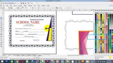 Create a Professional Certificate in CorelDRAW Coreldraw Tutorial