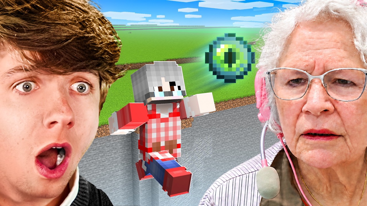Can a Grandma Beat Minecraft For $10,000?