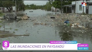 8AM - Inundaciones en Paysandú
