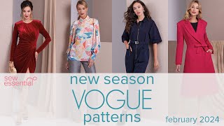 New Season Vogue Patterns  February 2024