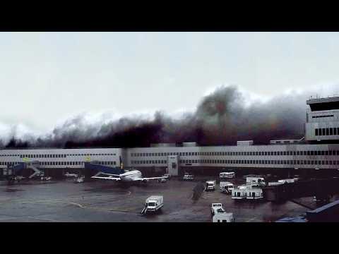 O incêndio devastador no aeroporto de Düsseldorf: o pior incêndio em aeroporto da história