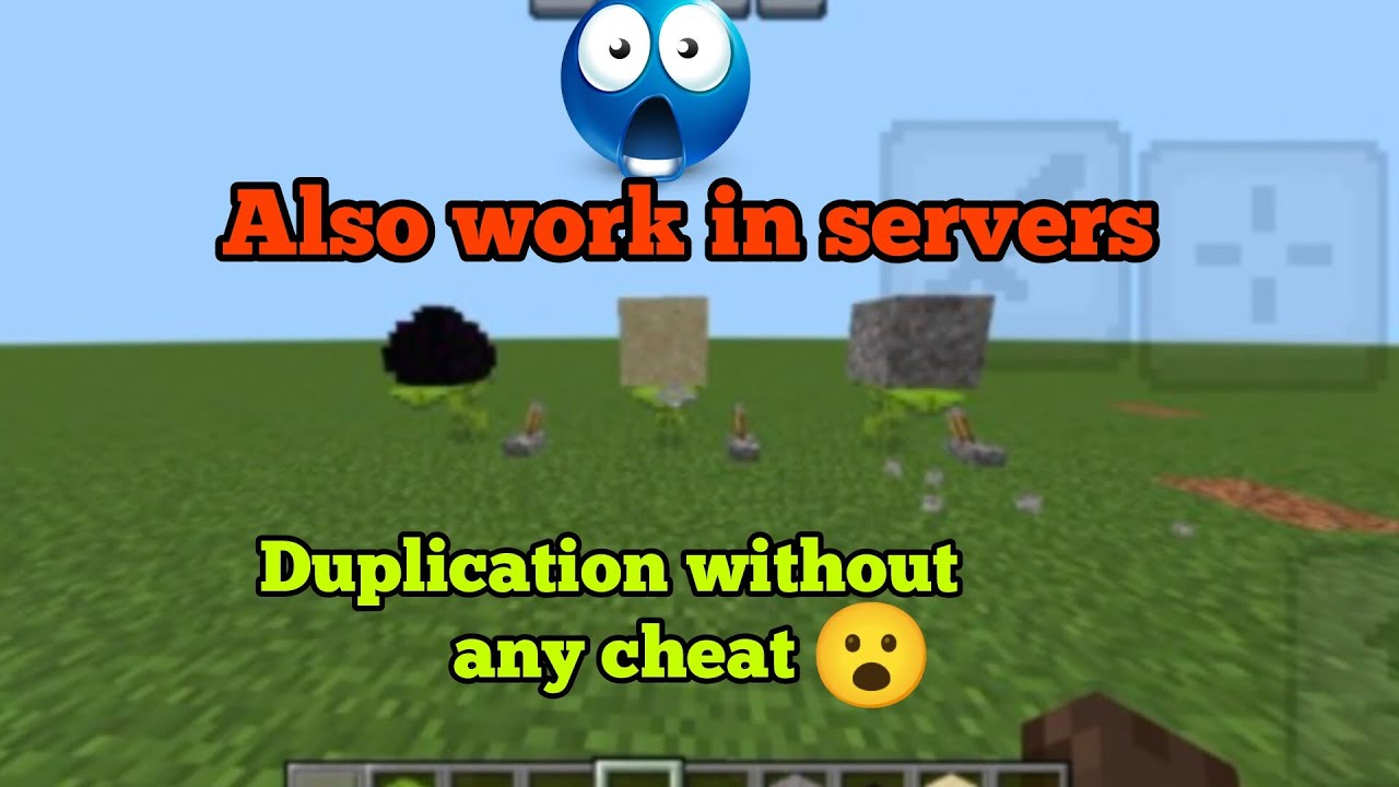 I found a duplication glitch in Minecraft 😮