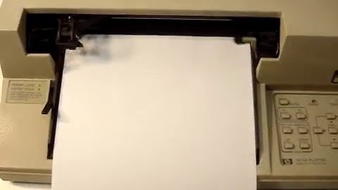 HP 7470A Plotter Hewlett Packard