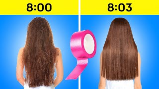 Brilliant Hacks To Solve Girls' Problems || Beauty, Hair, Long Nails screenshot 2