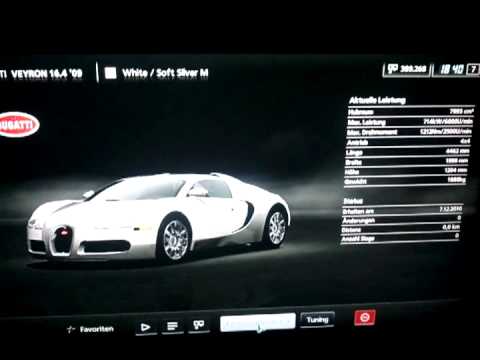 comment debloquer bugatti veyron gt5