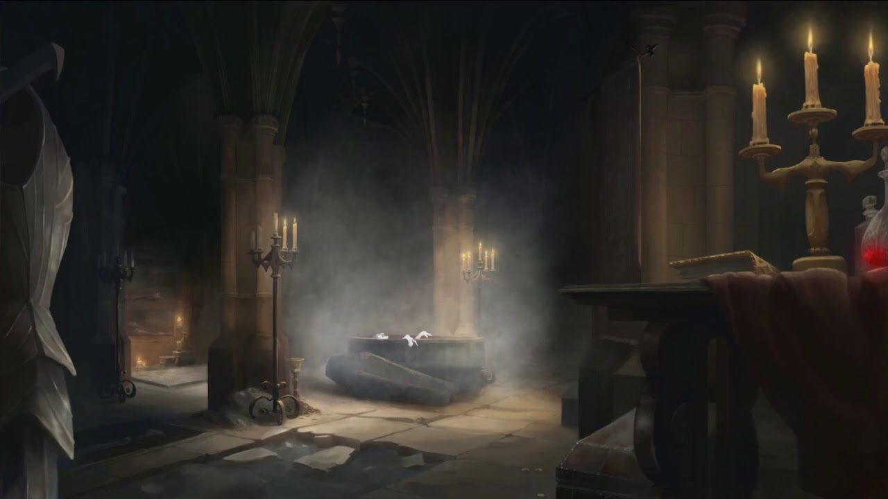 Dracula's Crypt 🧛🏼‍♂️ - ASMR Ambience - YouTube