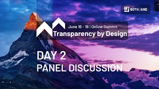 #TransparencyByDesign Summit Day 2: Panel Open Data in Healthcare & Keynote with Cory Doctorow