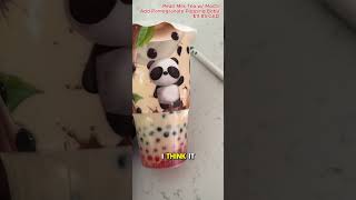Mochi in Bubble Tea… Good Idea or Weird? #shorts
