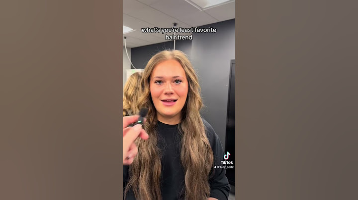 Our least favorite hair trend #cosmetology #hairsalon #beautyschoolstudent #hairstyle #trending