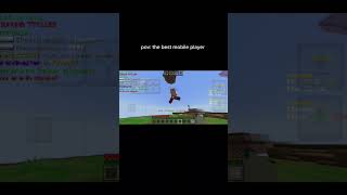 the best mobile player? #minecraft #smp