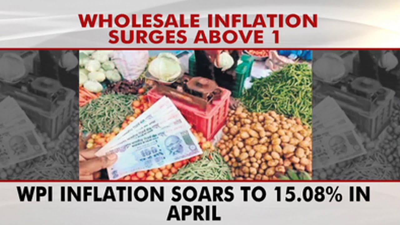 Wholesale Inflation Spikes To 15.08% In April, Double-Digit Rise For 13th Month