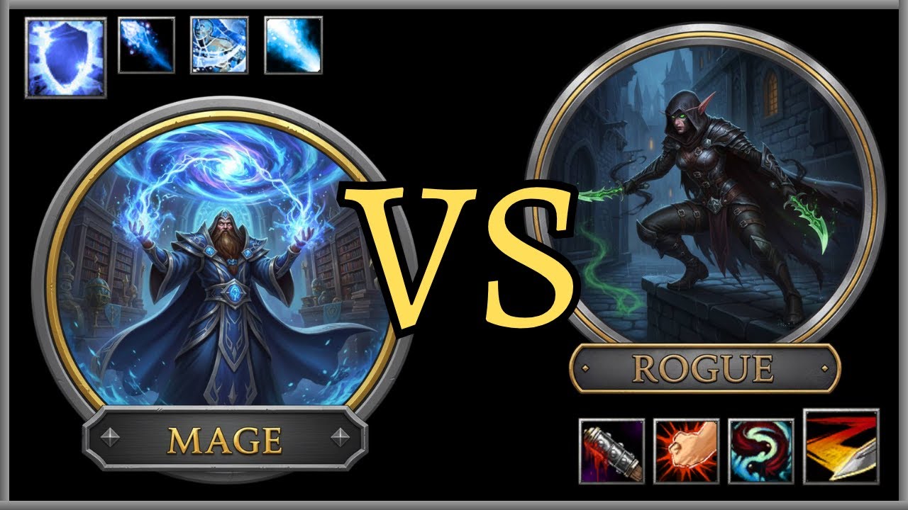 INSANE SUB ROGUE vs FROST MAGE | Epic PvP Arena 1v1 - YouTube