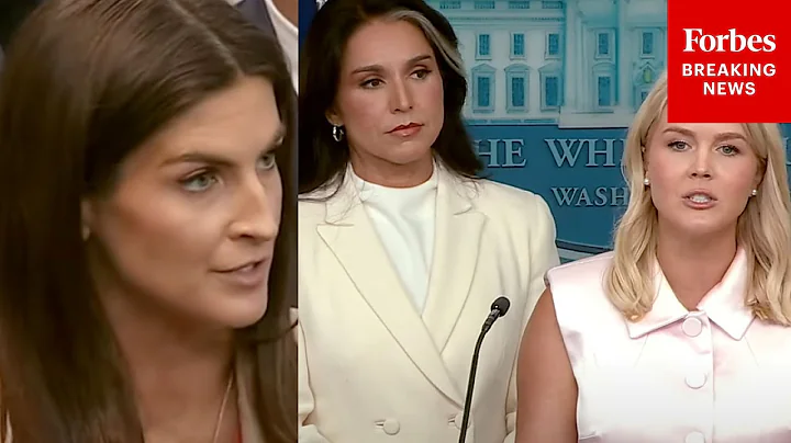 MUST WATCH: Leavitt & CNN's Kaitlan Collins Have Tense Exchange Over Gabbard's 'Standing' With Trump