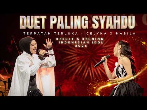 BEDA GENERASI SATU RASA! Nabila Taqiyyah X Celyna - Terpatah Terluka Live Result & Reunion Idol XIV