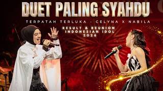 BEDA GENERASI SATU RASA! Nabila Taqiyyah X Celyna - Terpatah Terluka Live Result & Reunion Idol XIV
