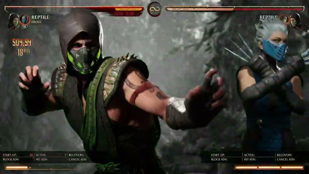 MK1 - Reptile / Frost 60%  kombo