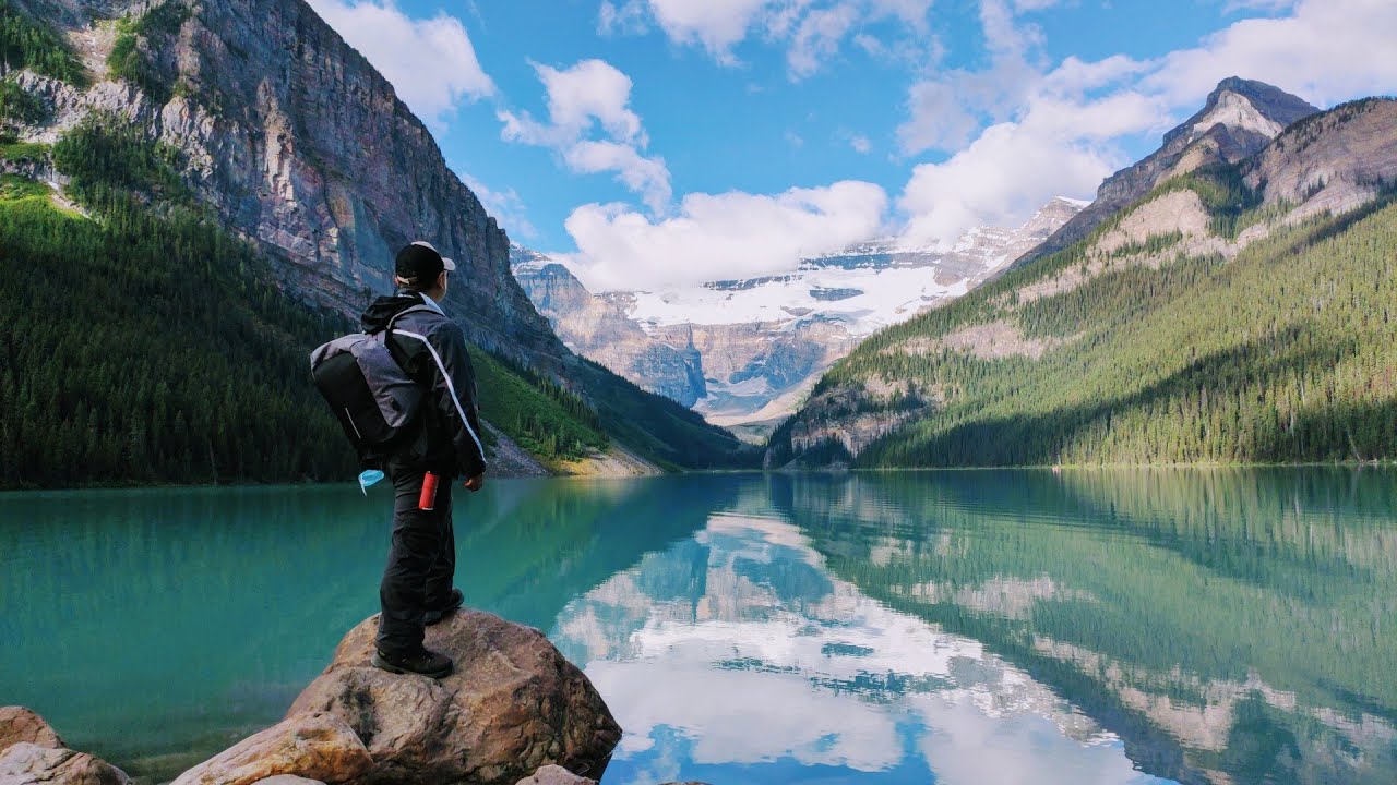 Lake Louise Lake Agnes Tea House Hike Banff National Park Alberta