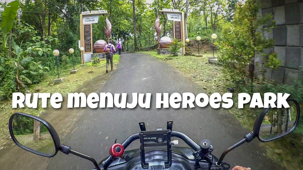 Review Rute Motor & Mobil Menuju Heroes Park Purworejo