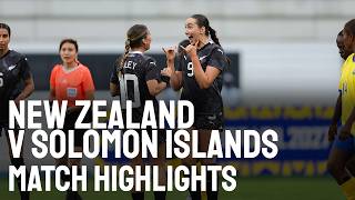 New Zealand vs Solomon Islands | FIFA Women's World Cup OFC Qualifiers | 2 March 2026