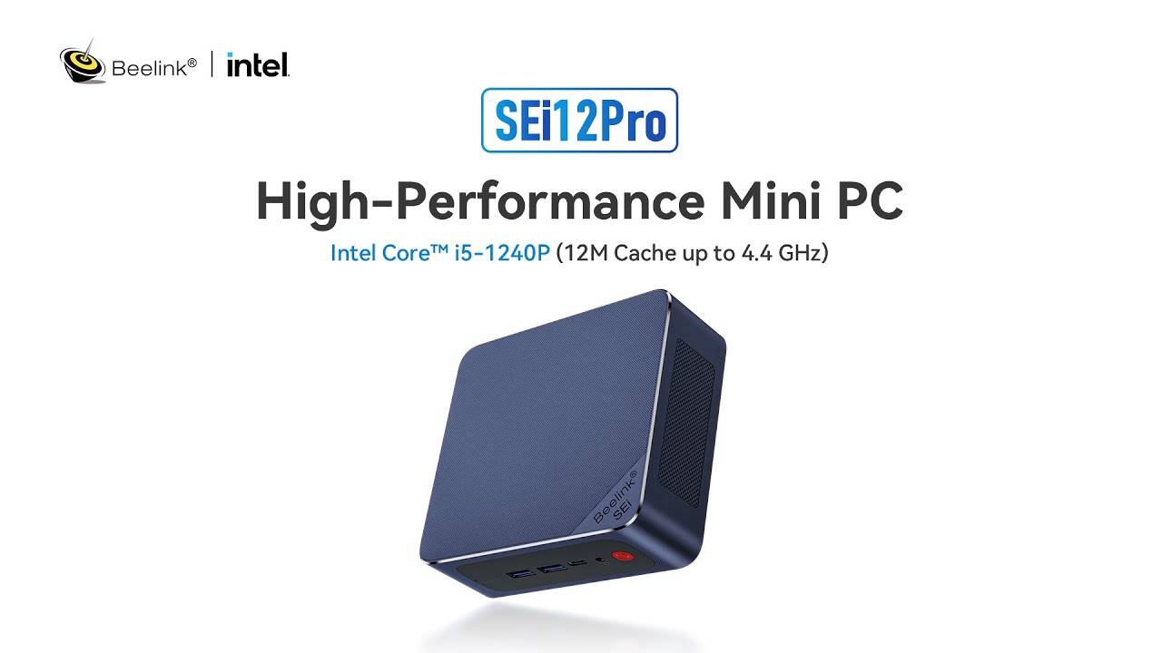 SEi12 i5-12450H Intel 12 Gen Mini PC max Turbo Frequency up to 4.4Ghz –  Beelink