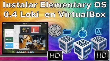 Como Instalar Elementary OS 0.4 Loki  en Oracle VirtualBox