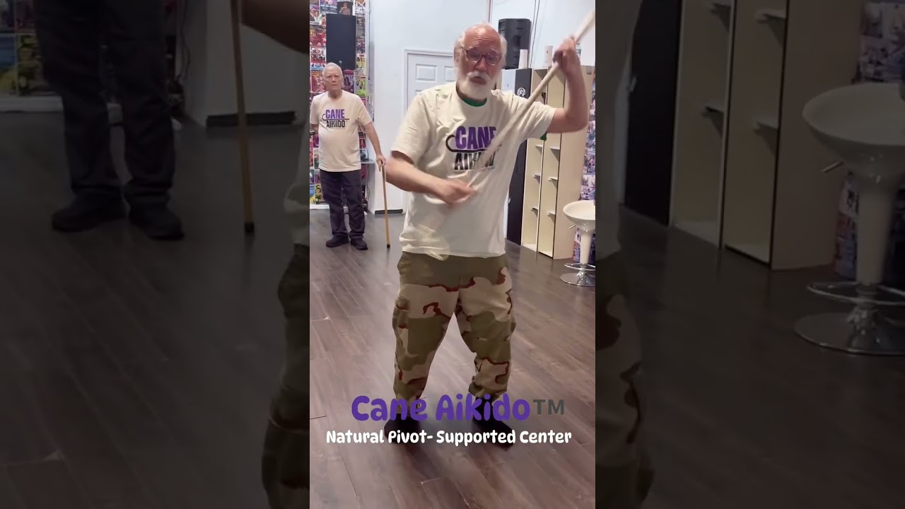 Cane Aikido™ — Структура заменяет силу. #CaneAikido #AikidoPrinciples #BalanceTraining