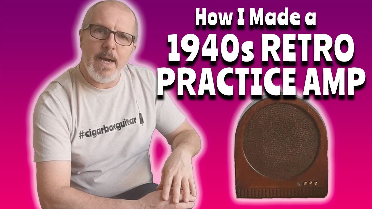 Watch Vintage 1940s Speaker Cabinet Conversion To Retro Guitar Practice Amplifier For Cigar Box Guitar on YouTube Watch Vintage 1940s Speaker Cabinet Conversion To Retro Guitar Practice Amplifier For Cigar Box Guitar on YouTube