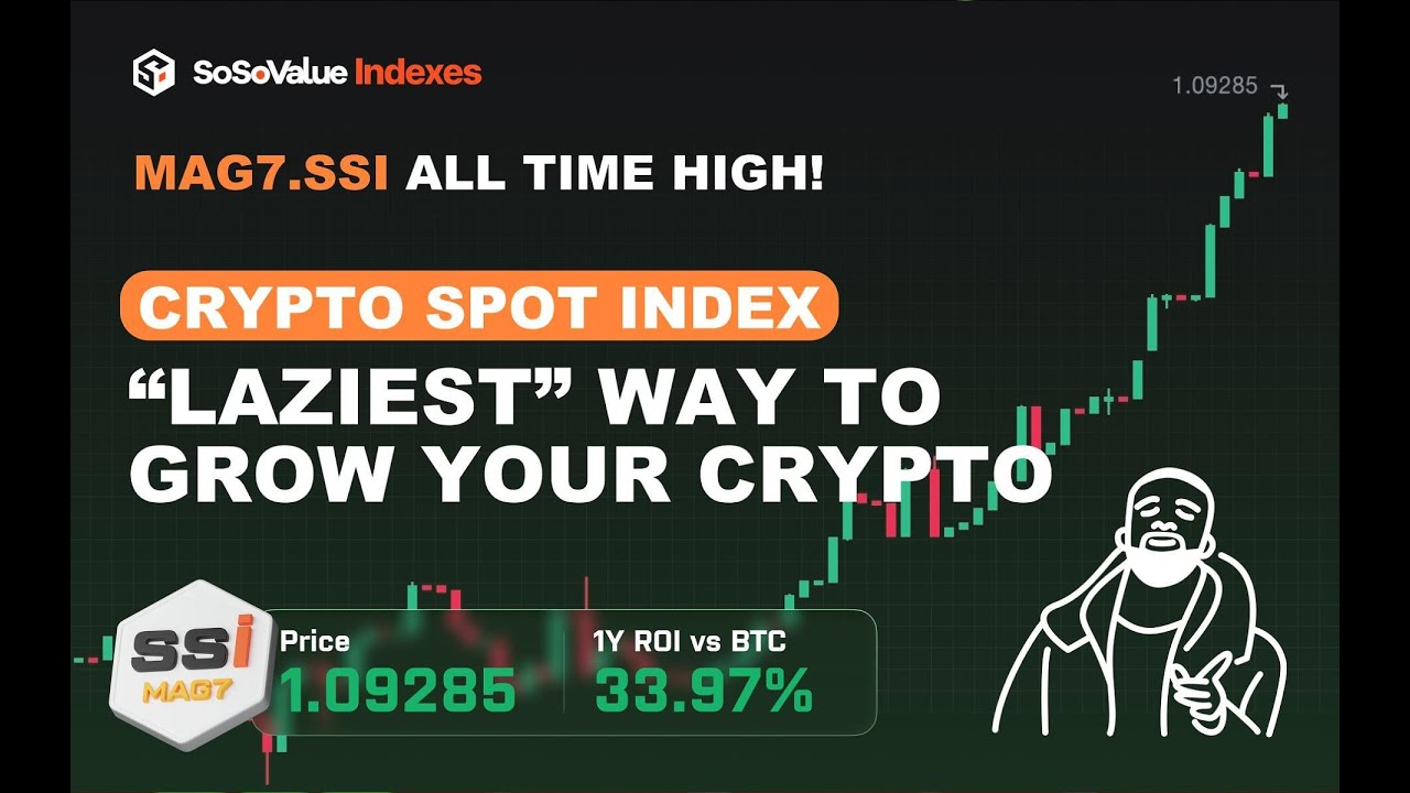 Introducing SoSoValue Indexes (SSI). Multi-Asset in One Token, Capture Crypto Growth with Ease.